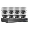 4K 8MP 8CH CCTV Facial Recognition AHD DVR Security System Outdoor Day/Night Video Security Surveillance System Camera(4PCS,8CH DVR 4PCS Camera_NO Card) view 2