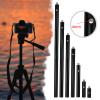 30-300mm Long Extension Tube,Oxtxuzdm 1/4-20 Double Thread Connector for Photography Gear Tripods Camping Light Mounting Camera Tripod Extension Adapter Tube view 3