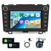 2+64G Car Stereo for Honda CRV 2007-2011 Android Car Radio Wireless Carplay/Android Auto,7 Touch Screen GPS WiFi Bluetooth FM/RDS Mirror Link SWC+ Backup Camera for Honda CRV Radio view 1
