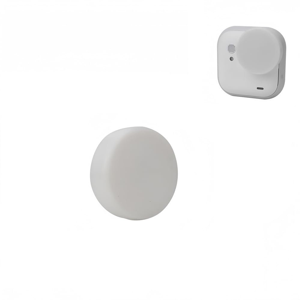 Suitable for I n s t a 360 Ultra Pocket Camera Lens Cover Scratch-Proof and Fall-Proof Soft Plastic Lens Protection Cover to Prevent Dust. 1pcs [Note; Camera not Included] (White)