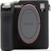 A7C II Camera Case, Premium Fullbody Texture Silicone Soft Case Protective Cover Camera Shell for Sony Alpha A7C II (Black) view 1