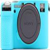 A7C II Camera Case, Premium Fullbody Flat Silicone Soft Case Protective Cover Camera Shell for Sony Alpha A7C II (Blue) view 1