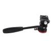 Camera Tripod Head, 360 Degree Hydraulic Damping Video Tripod Head, Aluminum Alloy Fluid Head with L Shaped Positioning Stopper for SLR view 2