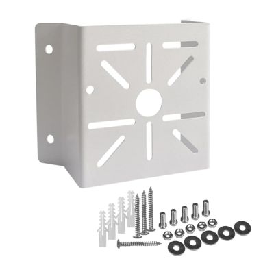 RSHuiOUXX Indoor Outdoor Aluminum Metal Bracket for Surveillances CCTV Camera LED Light Wall Mount Stand
