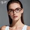 Pro Acme Retro Cat Eye Glasses for Women Blue Light Glasses Oval Computer Small 90s Narrow Rectangle Eyeglasses(Tortoise) view 3