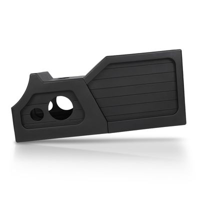 12" Center Console Subwoofer Sub Box Compatible with Chevy/GM Crew Cab 2007-2013 Black