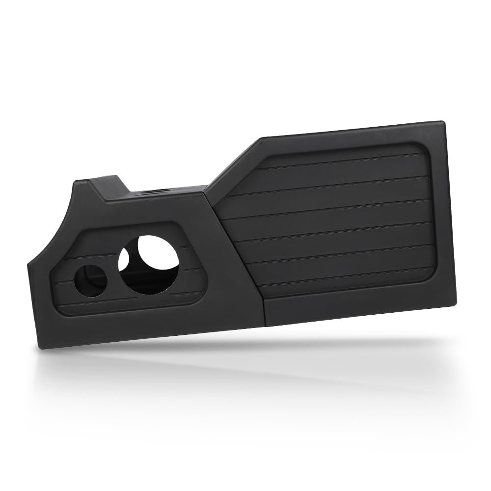 12" Center Console Subwoofer Sub Box Compatible with Chevy/GM Crew Cab 2007-2013 Black