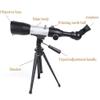 Telescopes,Telescopes for Adults High Magnification Hig Definition Astronomical Monoculars with Tripod and Finder for Adults Beginners,Silver Double The Comfort view 2