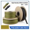 1~20m New Cable Sleeve Nylon Braided Insulated Tight High Density Polyamide Expandable Sheath Wire Protection Army Green/Black(Green,FLATTEN WIDTH 12MM_10 METERS) view 2