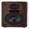 Rockville ELITE-5D Bluetooth Bookshelf Speakers  800W, 5.25" Drivers, Optical & USB Inputs, Dual Mic Inputs, Dark Wood Finish view 3