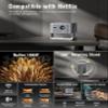 2200ANSI & Officially-Licensed APPSmart 4K Projector with WiFi and Bluetooth, VISSPL 3D Dolby Audio and Auto Focus Portable Outdoor Projector, Movie Home Theater Proyector with 360 Adjustable Stand view 3
