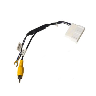 24Pin for Toyota Tundra Prius Car Parking Reverse Backup Rearview Camera RCA Video Plug in Cable Adapter