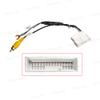 24Pin for Toyota Tundra Prius Car Parking Reverse Backup Rearview Camera RCA Video Plug in Cable Adapter view 2