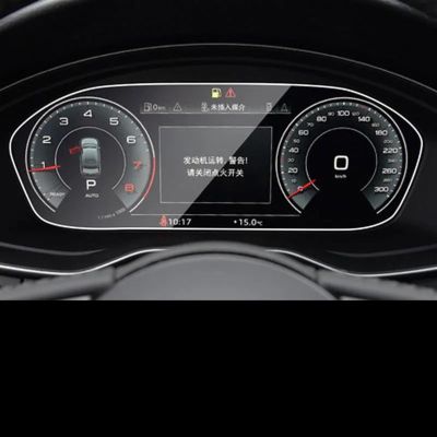 WIJMCTHC Compatible With For A4L A4 For Allroad For Quattro 2020 2021 Dashboard And GPS Tempered Glass Screen Protector Car DVD Multimedia LCD Guard Anti Film protective film(Dashboard)