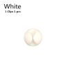 1/3PCS USB Cable Clip Winder Organizer Round Charger Cord Clips Desk Tidy Management Wire Adhesive Holder Clamp in Home Office(White) view 2
