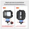 Coyktonty Dive Case for Insta 360 Ace Pro2/Ace Pro,80M Aluminum Waterproof case with 1/4 Threaded Hole,mounting Adapter Bracket,Cold Shoe Slot view 3