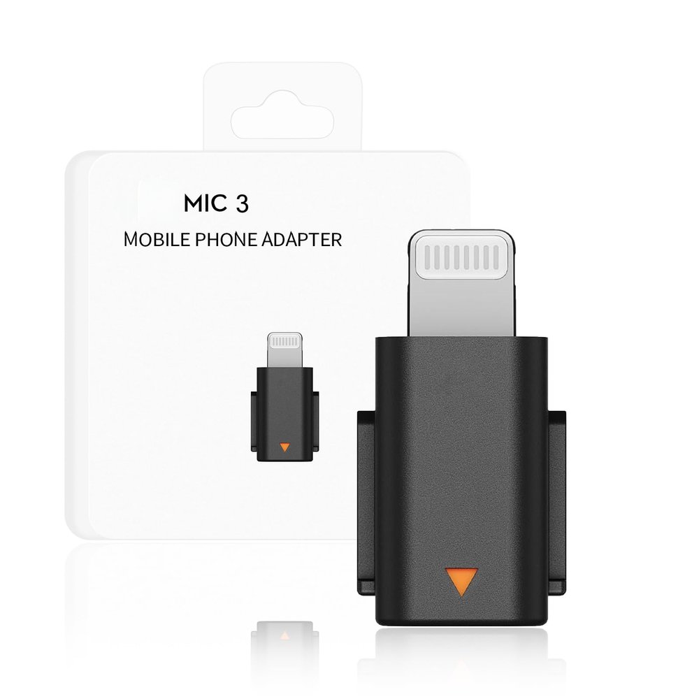 ZEXIBATH for DJI Mic 3 Mobile Phone Connector,Smartphone Adapters,Connects Mic to Your Smartphone, Not for Mic 2, Mic 1 MIC mini(Suitable for iPhone 14 Series and Earlier Products