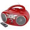 Portable CD Player Boombox with Bluetooth, FM Radio, USB Input, 3.5mm AUX and Headphone Jack, Clear Stereo Sound view 1