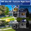 HOAYVKJ Solar Security Camera Outdoor Wireless WiFi-6MP HD, Color Night Vision,10X Zoom,AI Motion Detection,Two-Way Audio,Waterproof IP66,64GB SD/Cloud Storage,7.5W Solar Panel(4pack) view 3