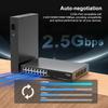 16 Port 2.5Gb Ethernet Switch Unmanaged, NICGIGA 16 Port 2.5G Network Switch, Plug & Play, Desktop or 19-inch Rack Mount, Fanless Metal Design. view 3