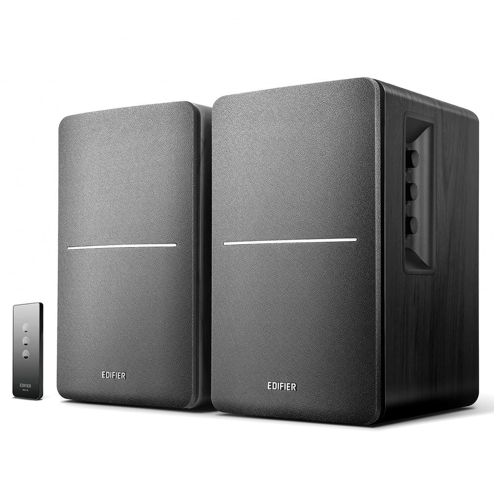 Edifier R1280T Powered Bookshelf Speakers + Speaker Stands
