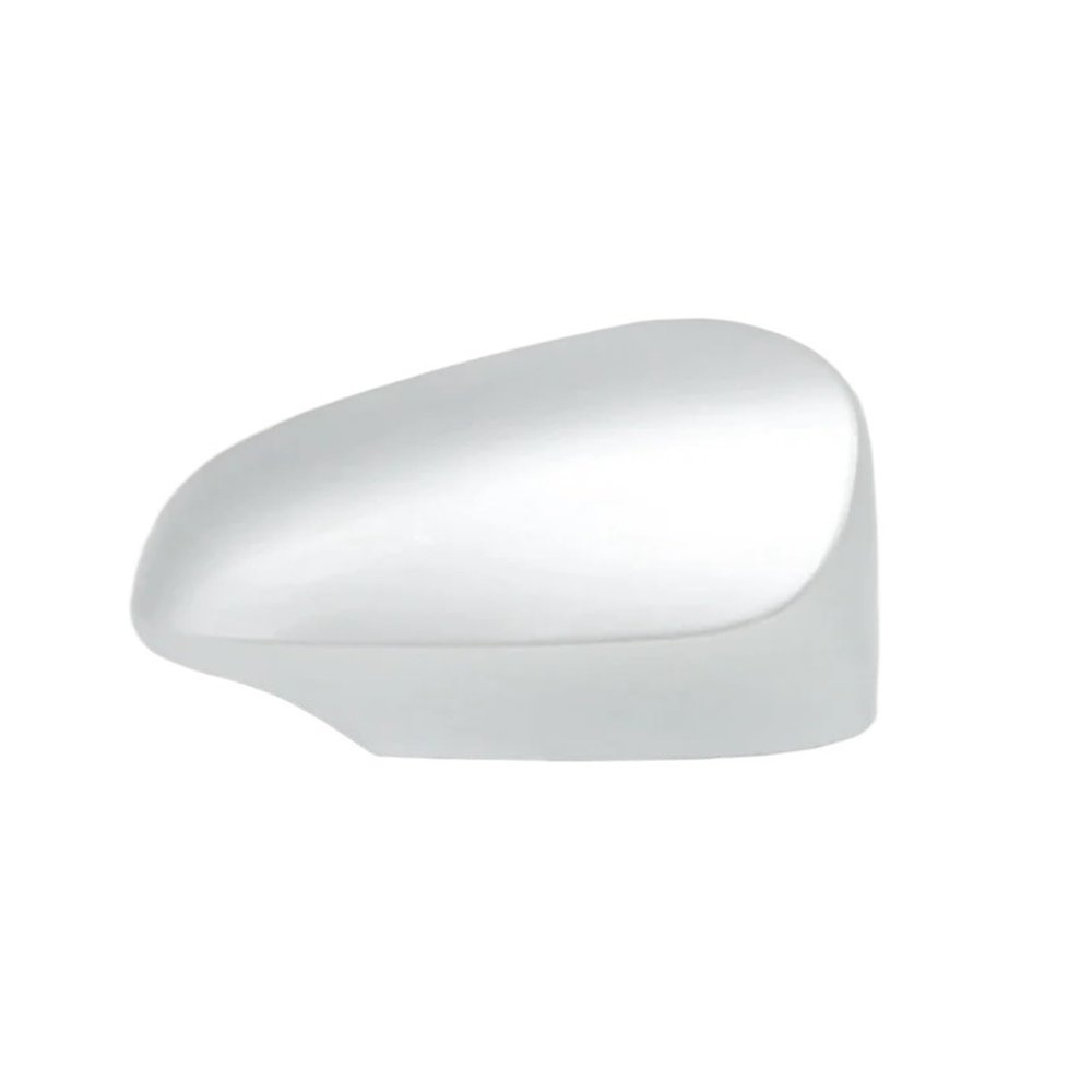 Car Side Rearview Mirror Cover Base Cap Compatible with Toyota Camry XV50 7th 2012 2013 2014 2015 2016 2017(1pcs Silver Right)
