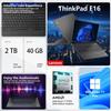 Lenovo 2025 ThinkPad E16 Business Laptop, 16" WUXGA Anti-Glare Display, AMD Ryzen 5 7530U(> i7-1165G7,Up to 4.5GHz), 16GB RAM, 1TB SSD, Fingerprint, Backlit, Wi-Fi 6, Windows 11 Pro, with 5 in 1 Hub view 2