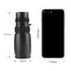8-24X42 HD Zoom Monocular Telescope, Hand Held Telescope, Telescope with Low-Light, Lens, BAK4 Prism, Nitrogen-Filled Waterproof and Anti-Fog view 2