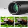8-24X42 HD Zoom Monocular Telescope, Hand Held Telescope, Telescope with Low-Light, Lens, BAK4 Prism, Nitrogen-Filled Waterproof and Anti-Fog view 4