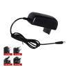 24V 1A AC Adapter 2.1mm x 5.5mm(EU) view 3