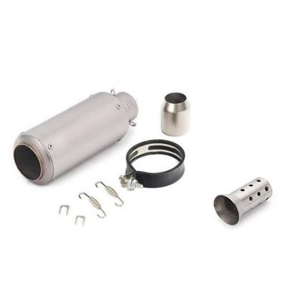 51MM 60MM Universal Motorcycle Exhaust Muffler Moto Dirt Bike Scooter Exhaust DB Killer for Bws PCX125 Z800 Z900 R6 DaJiKan (Color : 11 61mm) (A 51mm)