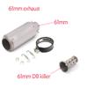 51MM 60MM Universal Motorcycle Exhaust Muffler Moto Dirt Bike Scooter Exhaust DB Killer for Bws PCX125 Z800 Z900 R6 DaJiKan (Color : 11 61mm) (A 51mm) view 4