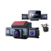 4 Channels WiFi Car DVR HD 1080P Screen Front Rear View Dash Cam 360 Rotation Video Recorder Loop Recording Night Vision(32G) view 1