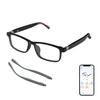 GenXenon AI Smart Glasses, AI Translator Powered by ChatGPT with Real-Time Translation (160+ Languages),AI Noise Cancellation, Removable Temples, Anti-Blue Light Bluetooth Glasses for Men & Women view 1