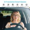 GenXenon AI Smart Glasses, AI Translator Powered by ChatGPT with Real-Time Translation (160+ Languages),AI Noise Cancellation, Removable Temples, Anti-Blue Light Bluetooth Glasses for Men & Women view 3