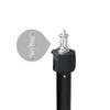 AFEFT 2 Pieces Standard 1/4 3/8 64MM Metal Male Convertor Threaded Screw Adapter Spigot Stud for Studio Light Stand view 2