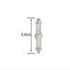 AFEFT 2 Pieces Standard 1/4 3/8 64MM Metal Male Convertor Threaded Screw Adapter Spigot Stud for Studio Light Stand view 3