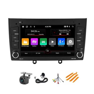 Android Stereo Radio for Peugeot 408 2010-2016 Black, Biorunn 7 Inch GPS Navi Car-Play Android Auto Upgrade Blue-Tooth RDS Head Unit 2GB RAM 64GB ROM
