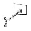 160W-L Aluminum Alloy 360 Full Motion 15-27 Inch LCD TV Wall Mount Bracket Monitor Holder Rack Monitor Dual Arm 85 Up Down(1c) view 1
