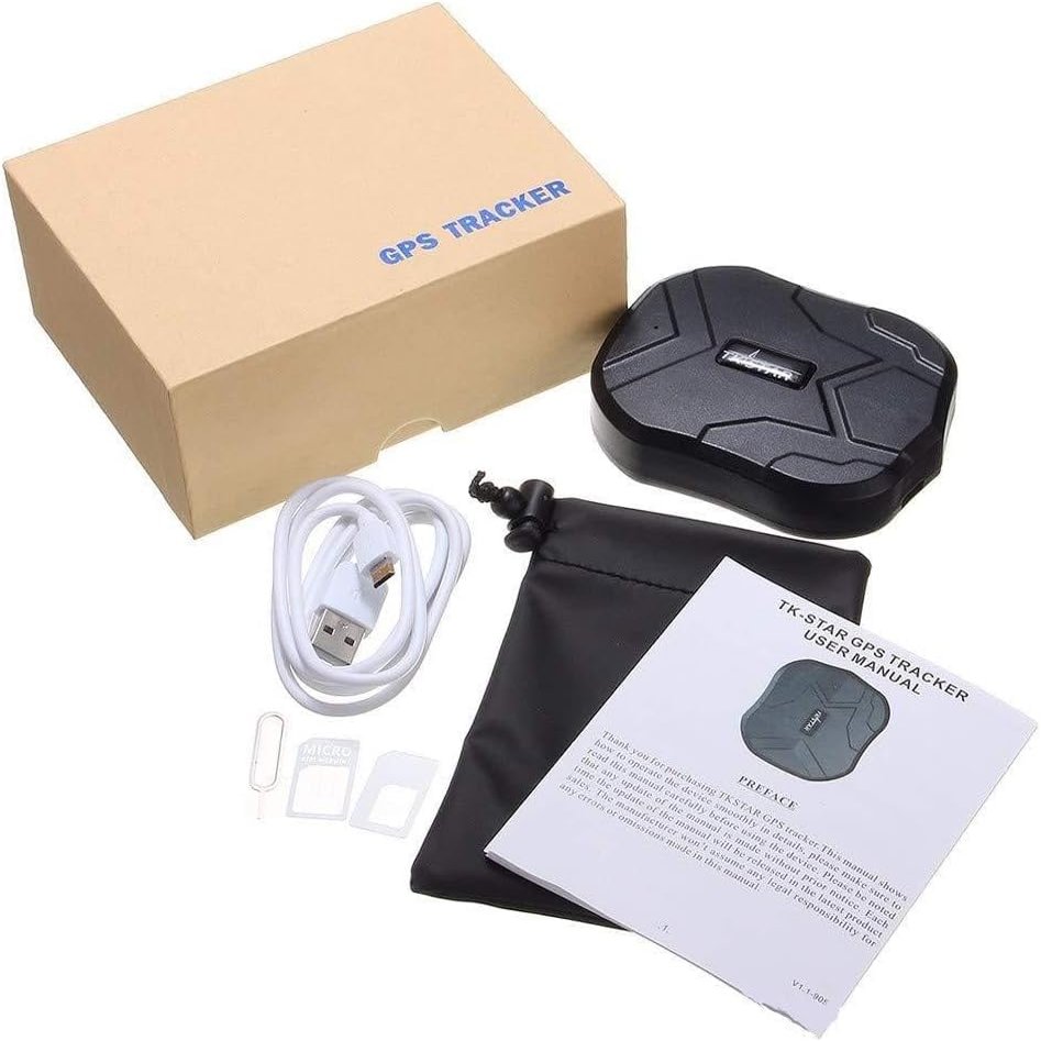 4G TK905 Strong Magnetic Waterproof GPS Tracker, Vehicle-Mounted Cargo Container Tracker Without Installation