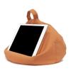 Beanbag Phone Holder with Side Pocket for Accessories, Soft Beanbag Tablet Pillow Stand for Lap, Knee, Sofa and Bed, Book Cushion for Reading in Bed view 3