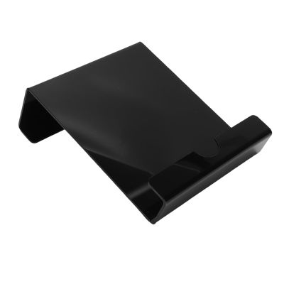 Brrnoo Treadmill Reading Rack Tablet Holder Stand, Clear Acrylic Multifunctional Lightweight Exercise Bike Book Holder for Elliptical Trainers Stair Steppers with No Tools Assembly (Black)