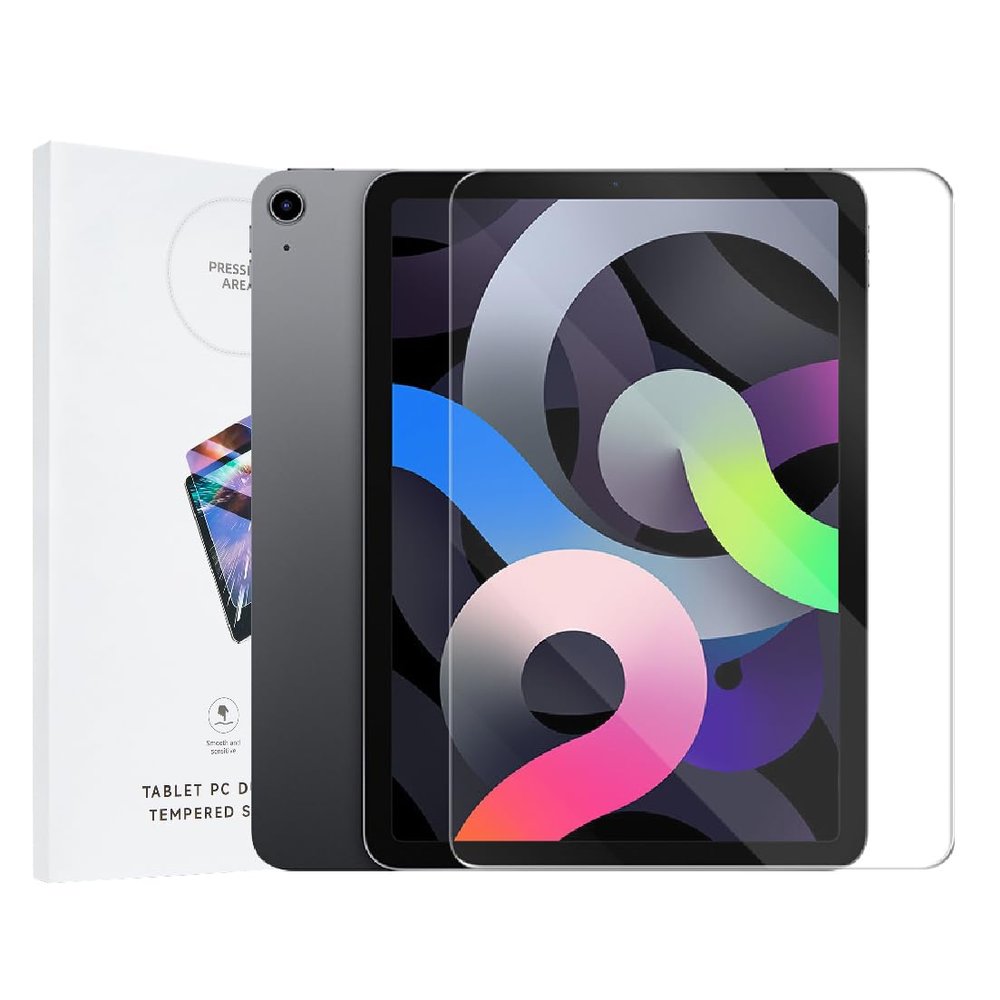 [2 Pack] 1 Pack Moth-Eye Nano Glass Screen Protector and 1 Pack HD Glass Screen Protector for iPad 10.2inch 7th 8th 9th (2019/2020/2021), Compatible with Apple Pencil, Anti-Reflective,Anti-Glare,Touch Like Silk, Tempered Glass