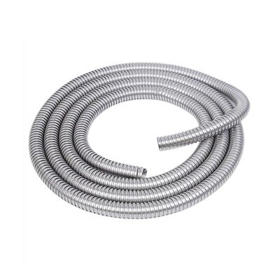 1M 304 Stainless Steel Corrugated Pipe Wire Line Cable Protect Threaded Hose Pipe Sleeve, for Home Hardware Parts(13mm)