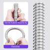 1M 304 Stainless Steel Corrugated Pipe Wire Line Cable Protect Threaded Hose Pipe Sleeve, for Home Hardware Parts(13mm) view 2