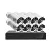 8CH 4K POE NVR Kit CCTV Security Camera System 5MP Audio Record Outdoor POE IP Bullet Camera Video Surveillance Kit(4PCS,4K 8CH NVR 2PCS CAM_US Plug) view 2