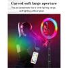 GFHSKRPL 10 Inch RGB Light with Remote LED Photographic Selfie Tripod with Stand view 4