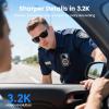 BOBLOV M11 Police Body Camera: 3.2K Body Camera with Big Button, 10Hrs HD Video Record, 8 IR Night Vision, Compatible with Windows & Mac, Wearable Body Cam for Law Enforcement & Personal Use (256G) view 2