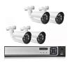 Face Detect H.265+ 5MP HD POE NVR Kit CCTV Security System Metal Outdoor Audio IP Camera Bullet Video Surveillance Set(4PCS,NVR and 4pcs Cam) view 1