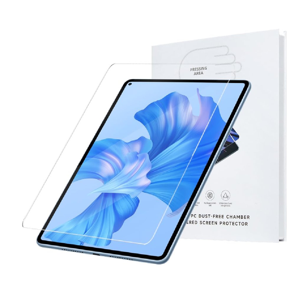 [2 Pack] 1 Pack Moth eye nano glass Screen Protector and 1 Pack HD Screen Protecto for iPad Mini 8.3 Inch(6th/A17 pro), 9H Tempered Glass Film with Ultra Fit Tray, Apple Pencil Support, Scratch Resistant, Anti-Reflective,Anti-Glare,Touch Like Silk, T